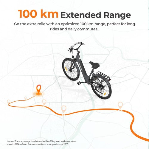 Foride Roamer 1 Step-thru Electric Bike 250W Motor 36V 13Ah Foride Roamer 1 Step-thru Electric Bike 250W Motor 36V 13Ah